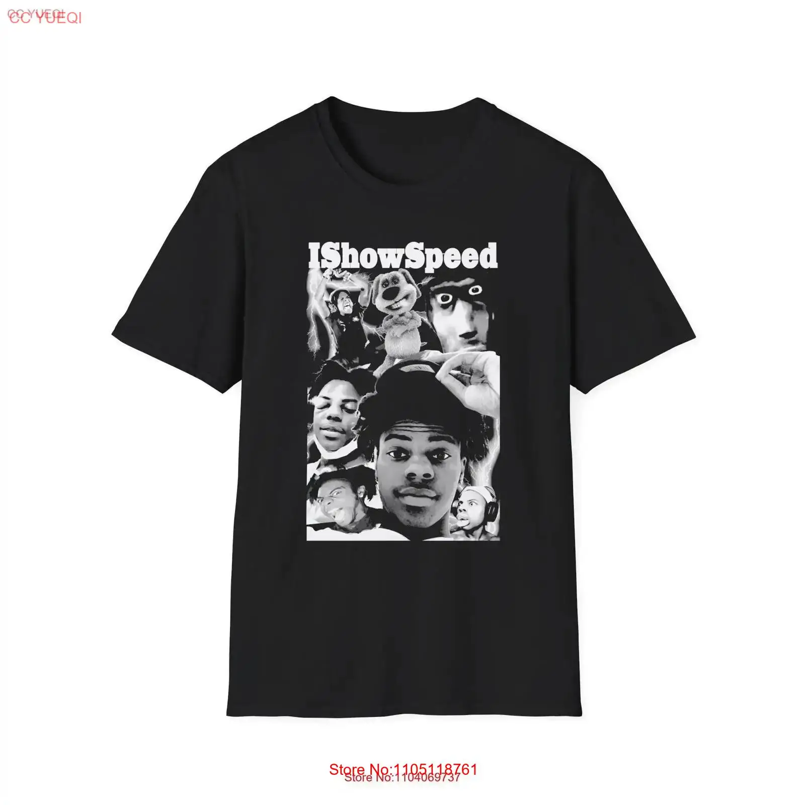 Vintage Fashion Youtubers - تي شيرت IShowSpeed Merch Fan Bootleg