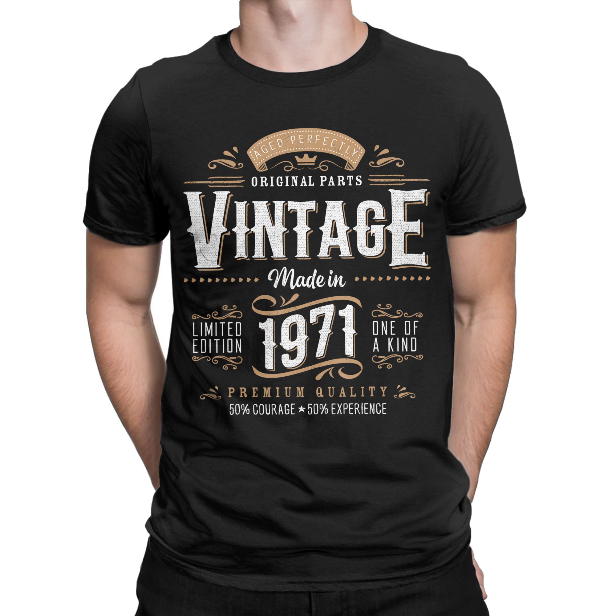 Vintage Fashion Ideas - تي شيرت للرجال والنساء بتصميم عتيق