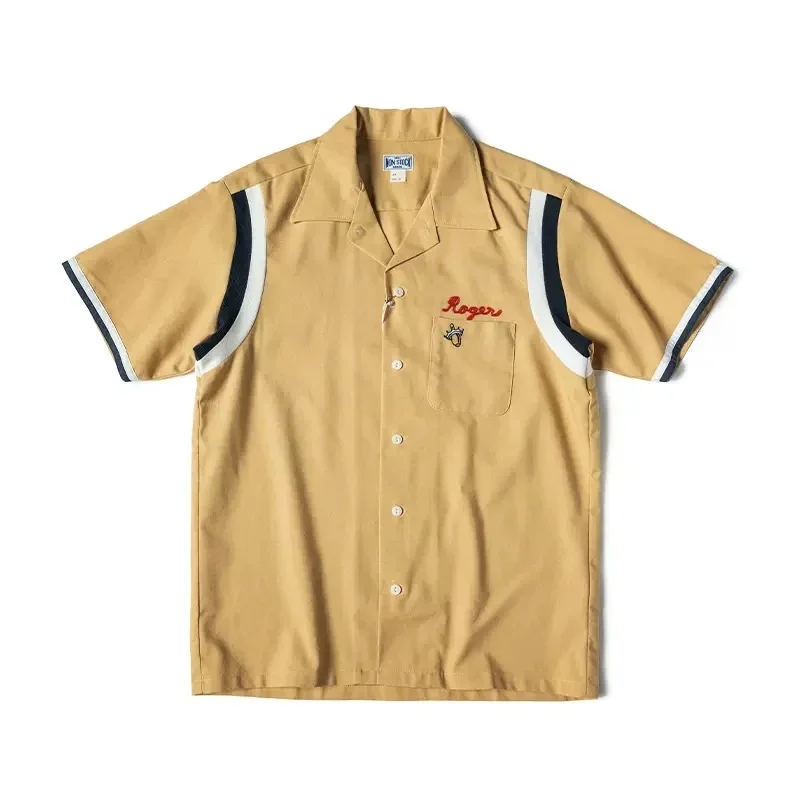 قميص البولينج الرجعية غير المخ - مراجعة Bowling Shirt Camp وسعره