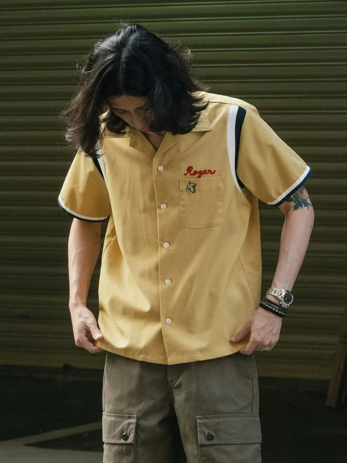 قميص البولينج الرجعية غير المخ - مراجعة Bowling Shirt Camp وسعره