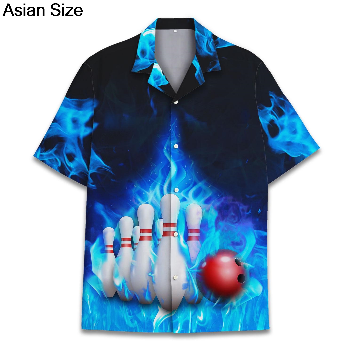قميص رياضي للجنسين بأكمام قصير - مراجعة Bowling Shirt Camp وسعره