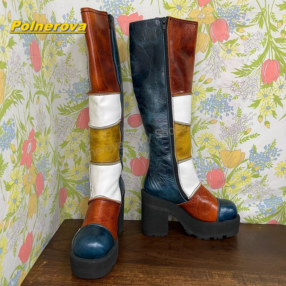 أحذية نسائية طويلة حتى الركبة  - مراجعة Vintage Fashion Y2K وسعره