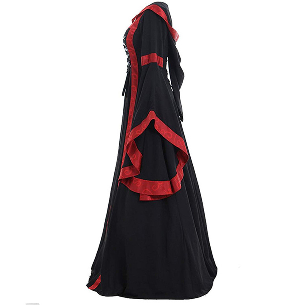 المرأة هالوين خلع الملابس أزيا - مراجعة Vintage Fashion Dress وسعره